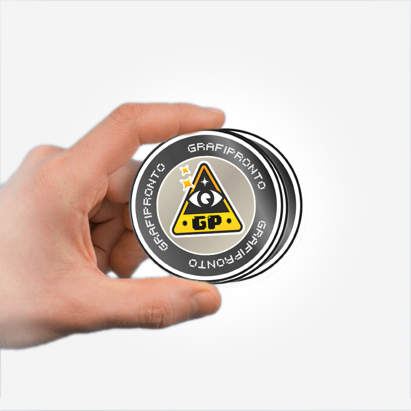 Imprimir pegatinas redondas