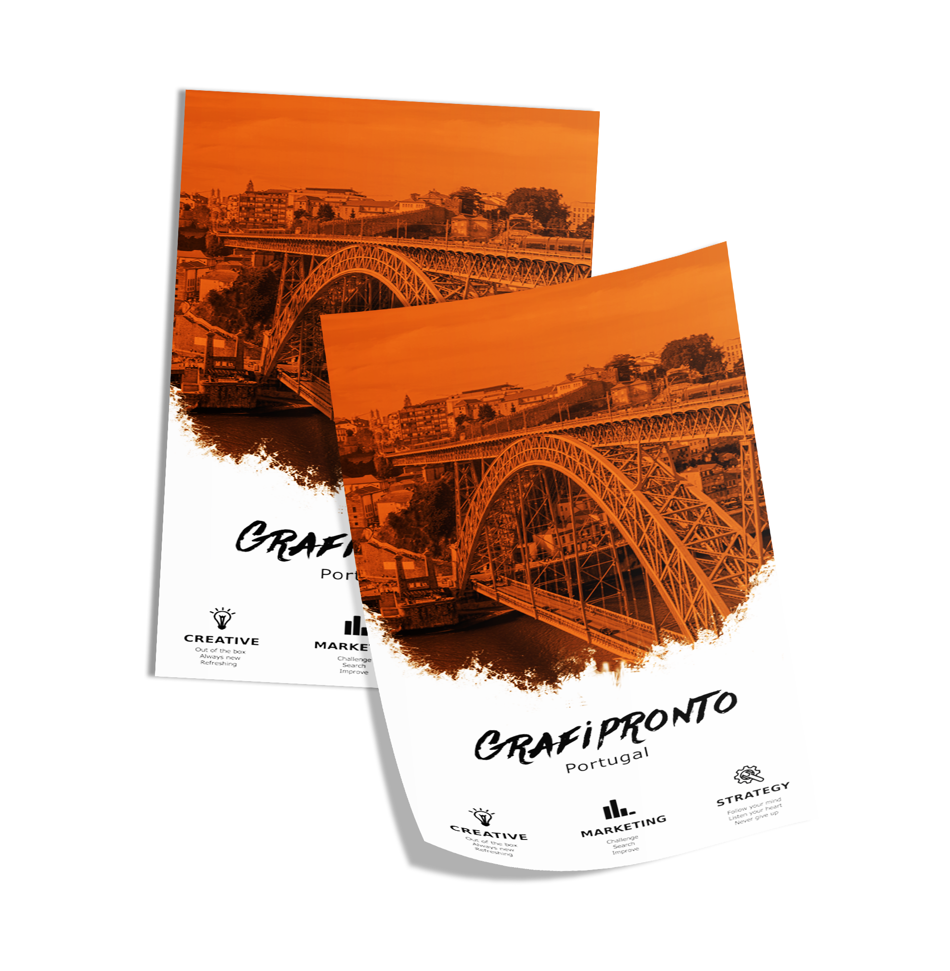 Imprimir folletos A4 (210 x 297 mm)