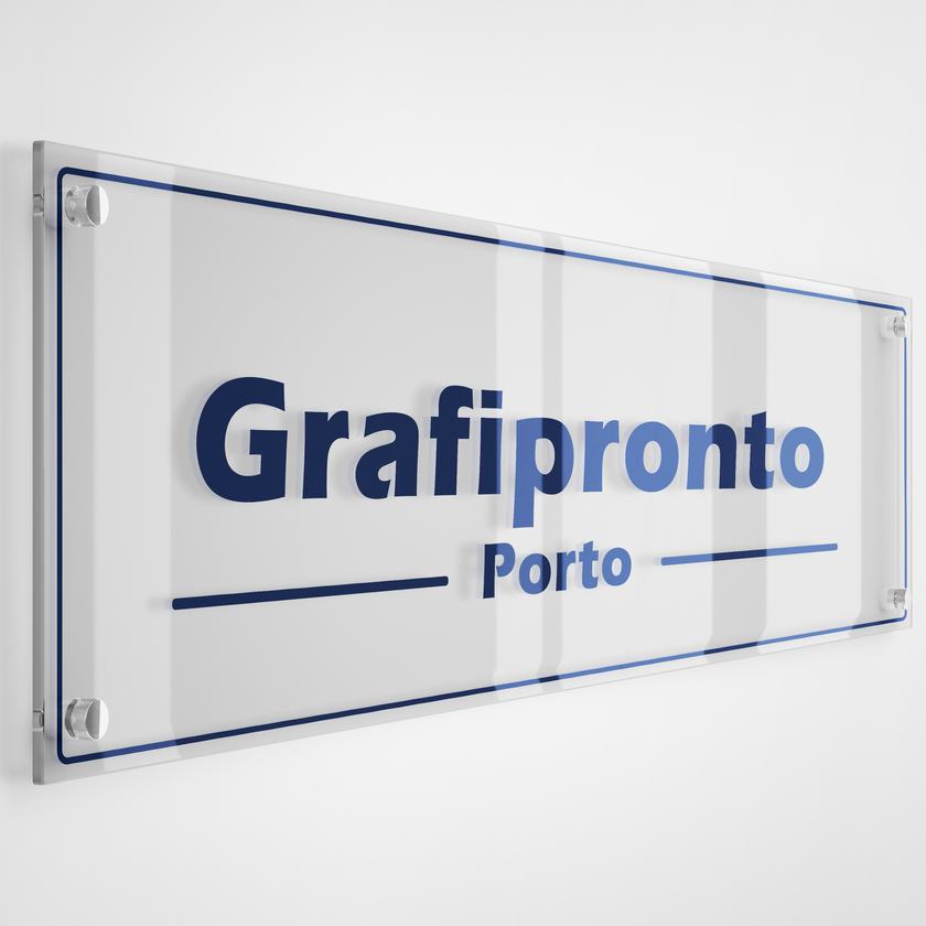 Imprimir Placa de Acrílico 5mm