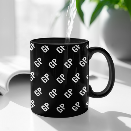 Personalized Black Mug 330ml