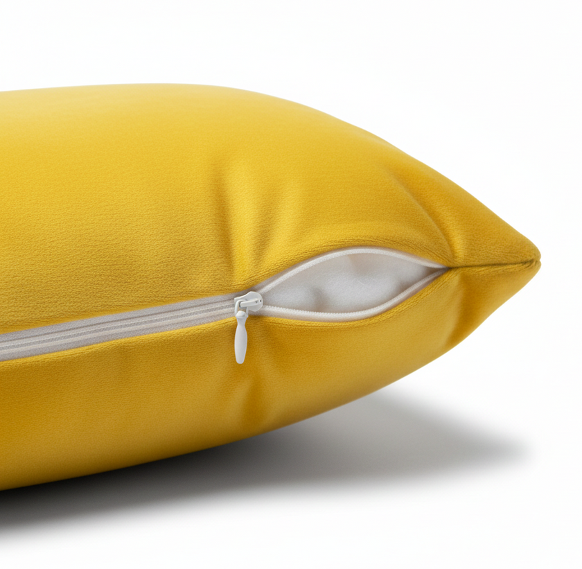 Capa com zipper Almfada Personalizada