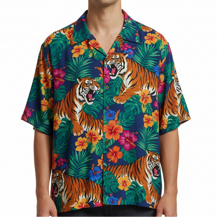 Camisa Havaiana personalizada fullprint