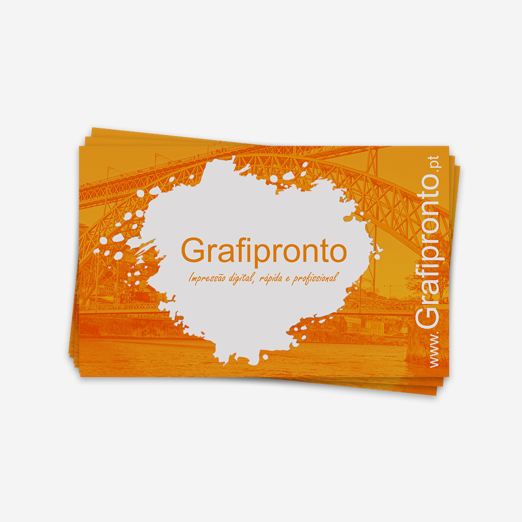 Imprimir tarjetas de visita 85 x 55 mm