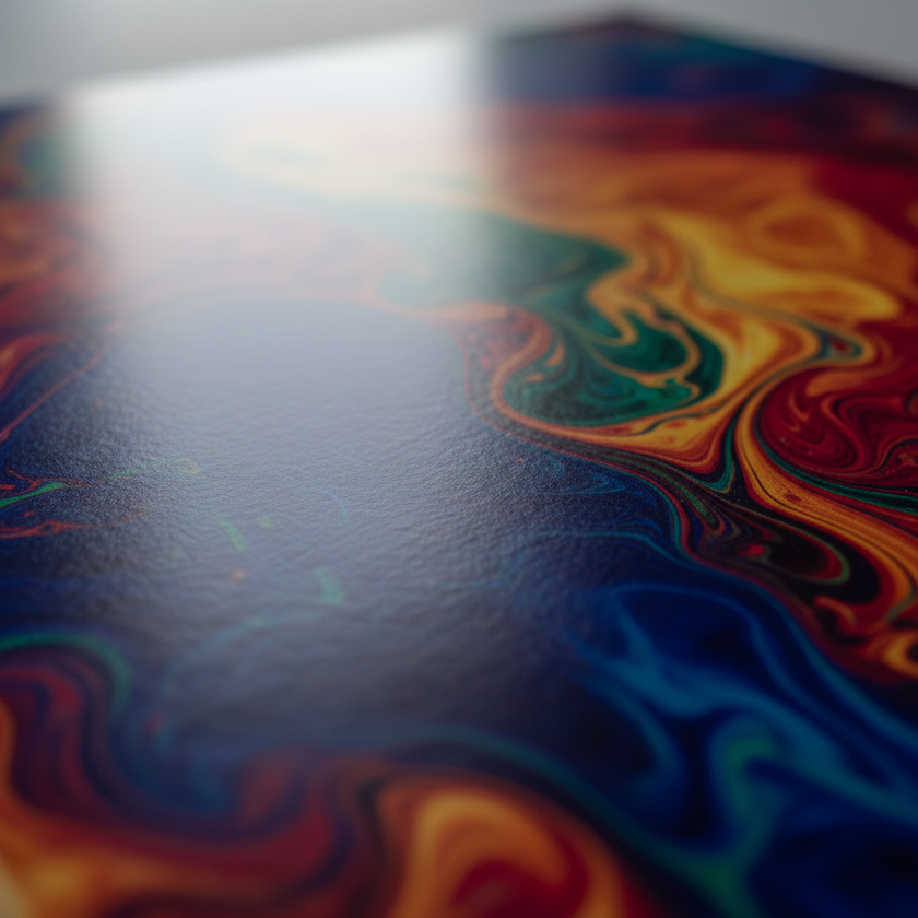 Detalhe papel fotográfico luz natural