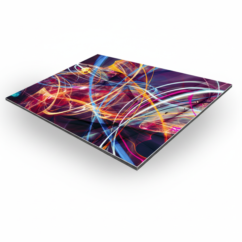 Dibond design colorido