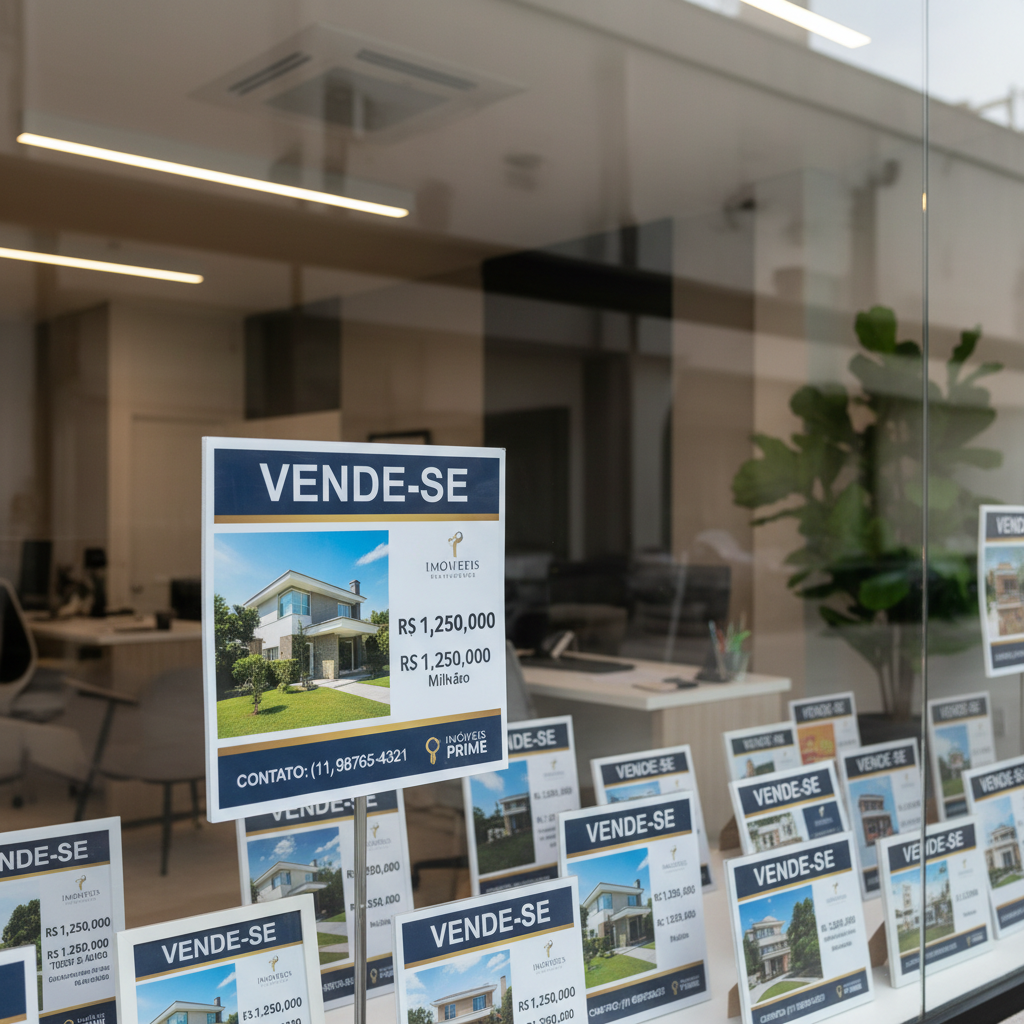 K-Line agência imobiliária montra