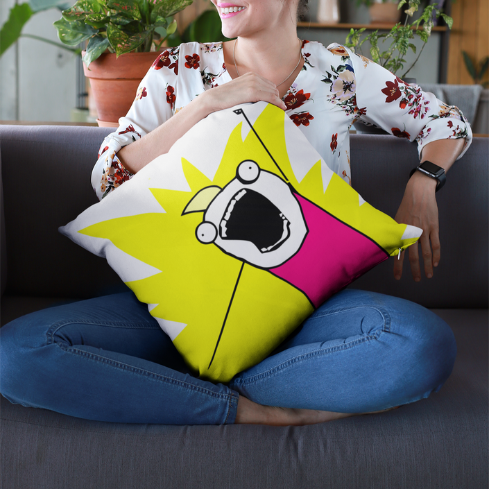 Custom Square Pillow