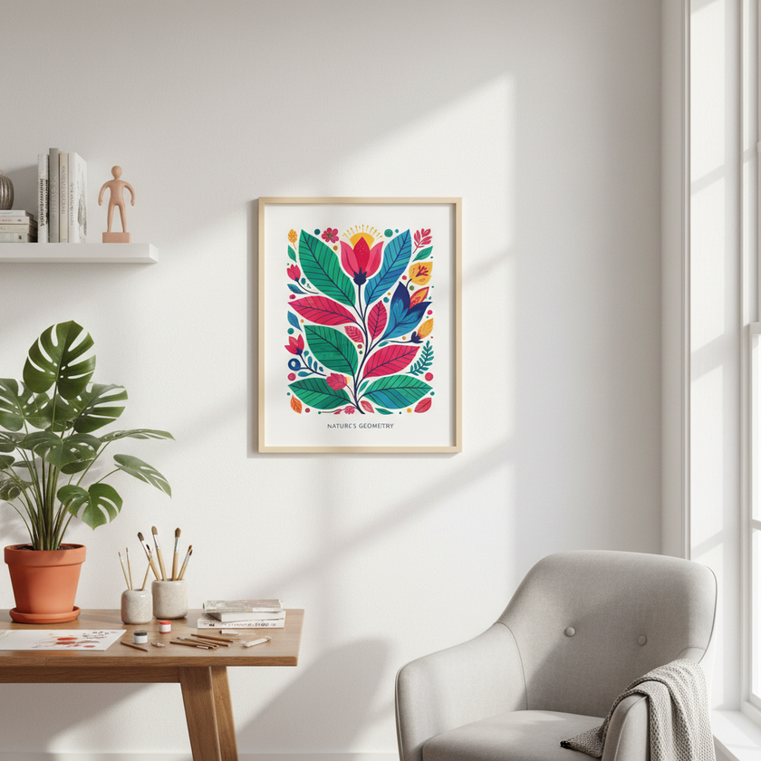 Poster A3 ilustração sem fita