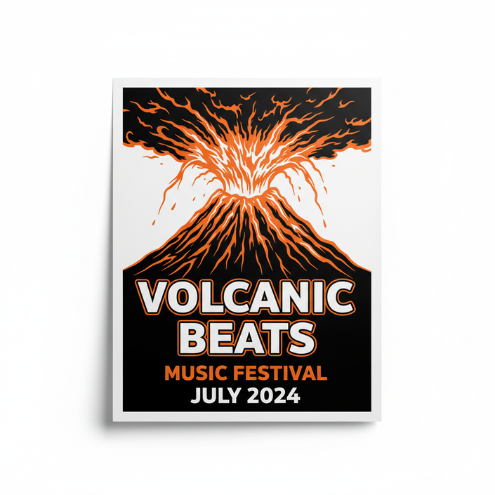 Poster A4 alto contraste para Google Shopping